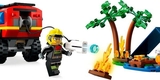 Lego конструктор City Пожежний позашляховик із рятувальним човном 60412erc