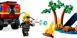 Lego конструктор City Пожежний позашляховик із рятувальним човном 60412erc