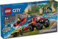Lego конструктор City Пожарный внедорожник со спасательной лодкой 60412erc