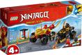 Lego конструктор Ninjago Кай и Рас: Битва на машине и мотоцикле 71789erc