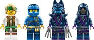 Lego конструктор Ninjago Бойовий набір робота Джея 71805erc