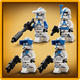 Lego конструктор Star Wars Бойовий загін бійців-клонів 501-го легіону 75345erc