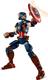 Lego конструктор Super Heroes Marvel "Фігурка Капітана Америка для складання" 76258erc