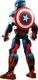 Lego конструктор Super Heroes Marvel "Фігурка Капітана Америка для складання" 76258erc