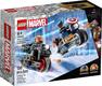 Lego конструктор Super Heroes Marvel "Мотоцикли Чорної Вдови та Капітана Америка" 76260erc