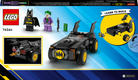 Lego конструктор Super Heroes DC Batman Погоня на Бетмобілі: Бетмен проти Джокера 76264erc