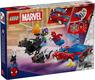 Lego конструктор Super Heroes Marvel "Автомобіль для гонок Людини-Павука та Зелений Гоблін з отрутою Венома" 76279erc