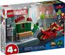 Lego конструктор Super Heroes Marvel "Железный Человек на мотоцикле и Халк" 76287erc