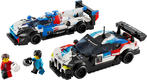 Lego конструктор Speed Champions Автомобілі для перегонів BMW M4 GT3 і BMW M Hybrid V8 76922erc
