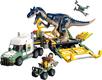 Lego конструктор Jurassic World "Миссии динозавров: Грузовик для перевозки аллозавра" 76966erc