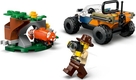 Lego конструктор City Квадроцикл для исследования джунглей Миссия Красной панды 60424erc