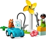 Lego конструктор Duplo Town Ветровая турбина и электромобиль 10985erc