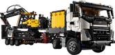 Lego конструктор Technic Вантажівка Volvo FMX та Електричний екскаватор EC230 42175erc