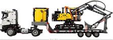 Lego конструктор Technic Вантажівка Volvo FMX та Електричний екскаватор EC230 42175erc