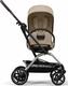 Cybex прогулянкова коляска Eezy S TWIST+ 2 з бампером TPE B Almond Beige 524000127bbg