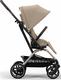 Cybex прогулянкова коляска Eezy S TWIST+ 2 з бампером TPE B Almond Beige 524000127bbg