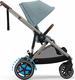 Cybex прогулочная коляска eGazelle S TPE Stormy Blue 2024 524000535bbg