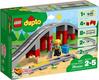 Lego конструктор Duplo Железнодорожный мост и рельсы 10872erc