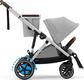 Cybex прогулочная коляска eGazelle S SLV Stone Grey 2024 524000523bbg