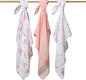 BabyOno пелюшки муслін бавовняні 70х70см розовый 348/11bo