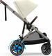 Cybex прогулочная коляска eGazelle S TPE Seashell Beige 2024 524000541bbg