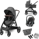 Maxi-Cosi универсальная коляска 3в1 Zelia S Trio Dark Grey 1996551110
