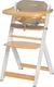 Bebe Confort стільчик для годування з вкладишем Timba Wood/Beige 2771073210