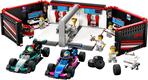 Lego конструктор City Гараж F1 та автомобілі Mercedes-AMG та Alpine 60444erc