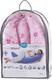 Nuvita подушка для беременных и кормления 10 в 1 DreamWizard розовый NV7100PINK