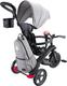 Globber велосипед дитячий серії Explorer Trike Deluxe Play 4в1 черно-серый 636-120