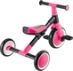Globber велосипед дитячий серії Learning Trike 2 в 1 фуксия 735-110