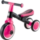 Globber велосипед дитячий серії Learning Trike 2 в 1 фуксия 735-110