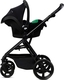 Kinderkraft автокресло-переноска Mink Pro i-Size  Black KCMINKPRBLK0000