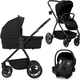 Lionelo універсальна коляска 3 в 1 Meril BLACK ONYX LO-MERIL 3IN1 BLACK ONYX