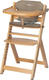 Bebe Confort стільчик для годування з вкладишем Timba Natural Wood/Beige 2771014210