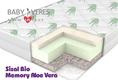 Верес матрас Sisal Bio Memory Aloe vera 120х60х10 cм 50.7.13ver