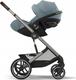 Cybex коляска прогулянкова Balios S Lux TPE з бампером Stormy Blue 524001195bbg