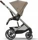 Cybex коляска прогулянкова Balios S Lux TPE з бампером Almond Beige 524001211bbg