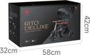 Qplay велосипед складной трехколесный детский Rito Delux Black S380-17RitoDeluxeBlack