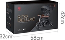 Qplay велосипед складаний триколісний дитячий Rito Delux Black S380-17RitoDeluxeBlack