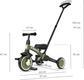 Qplay велосипед-беговел с ручкой 3в1 Stager Dark Green T80STAGERDarkGreen