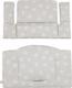 Stokke текстиль для стільця Tripp Trapp (Classic від 18 міс.) Stars Silver 100370