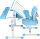 Cubby комплект парта + стілець трансформери Vivo Blue Vivo Blue