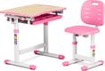 FUNDESK комплект парта + стілець трансформери Piccolino III Pink-w Piccolino III Pink-w