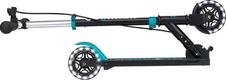 Globber самокат Flow Element Junior Lights черно-бирюзовый 729-105