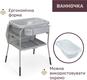 Chicco пеленальный столик с ванночкой "Cuddle & Bubble" цвет 85 79348.85