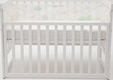 Sonto бортики дихаючі Sleepset молочний з принтом 120х60 см С прямыми углами 0018