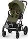 Cybex прогулочная коляска Balios S Lux TPE с бампером Moss Green 525000105bbg