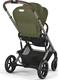 Cybex прогулочная коляска Balios S Lux TPE с бампером Moss Green 525000105bbg
