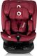 Lionelo автокресло Bastiaan RWF i-Size Red Burgundy LO-BASTIAAN RWF I-SIZE RED BURGUNDY